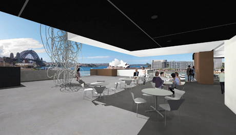 The Museum of Contemporary Art's new sculpture terrace