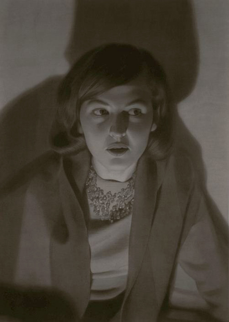 Gunnel Wåhlstrand, Mother Blue (2008/2009), 170 x 125 cm, ink-wash on paper