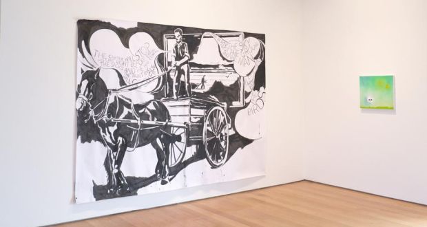 Installation view of Take Me to the Other Side