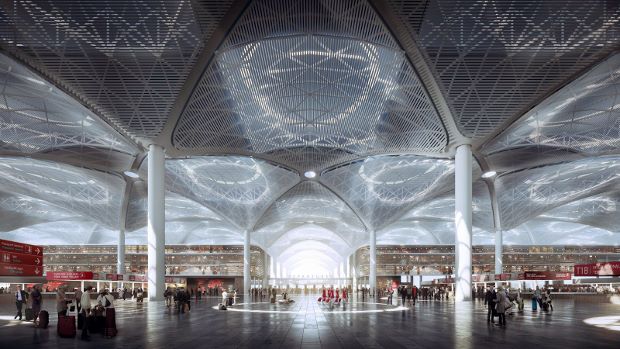 Grimshaw designs world’s biggest airport terminal