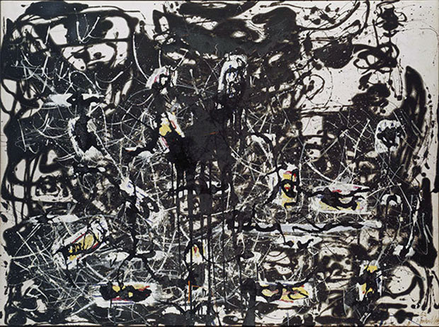 Yellow Islands (1952) by Jackson Pollock