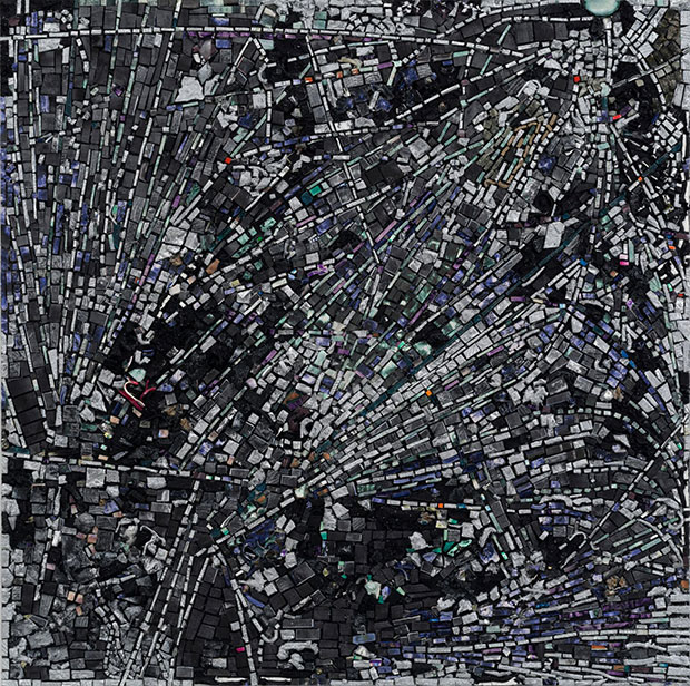 Jack Whitten - Escalation 1, 2014 courtesy the artist