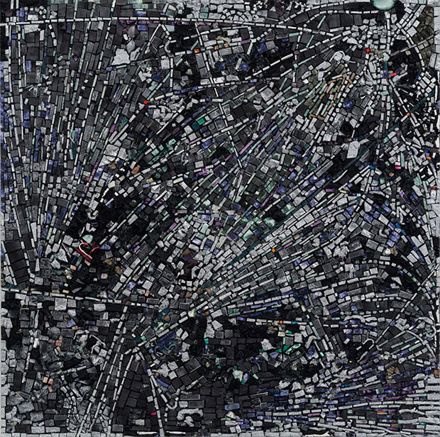 Jack Whitten - Escalation 1,  2014 courtesy the artist