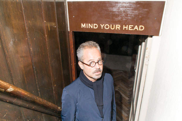 James Brett - photographed by Alexander Coggin for the New York Times