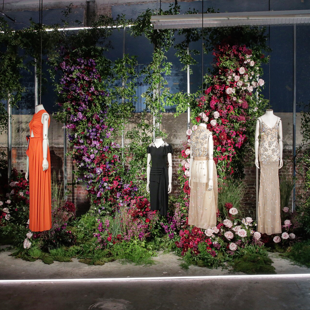 Jason Wu's SS19 NY Fashion Week display, created in conjunction with Bureau Betak and Putnam & Putnam