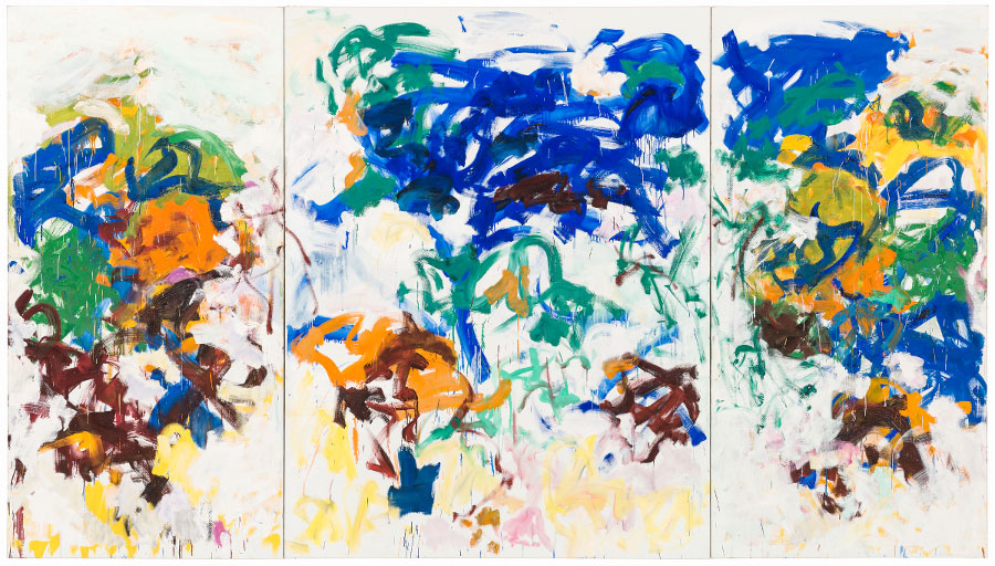 Joan Mitchell. Bracket. 1989. Collection of San Francisco Museum of Modern Art. © Estate of Joan Mitchell. Photograph: Katherine Du Tiel