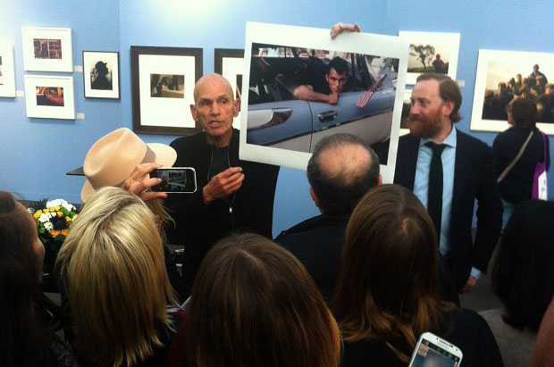 Joel Meyerowitz and Simon Baker, photo curator at Tate Modern discuss Joel's work at the Howard Greenberg Gallery booth