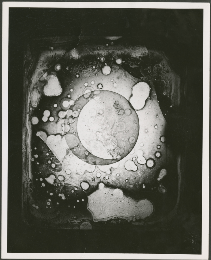 John William Draper, earliest existing photograph of the Moon, 1840, daguerreotype. Image courtesy of Wikimedia Commons. As reproduced in Sun and Moon