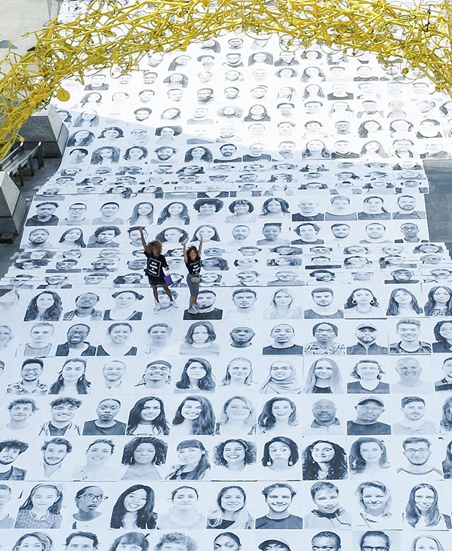 The Inside Out Project x 50 Shades of Racism, in Brussels, Belgium