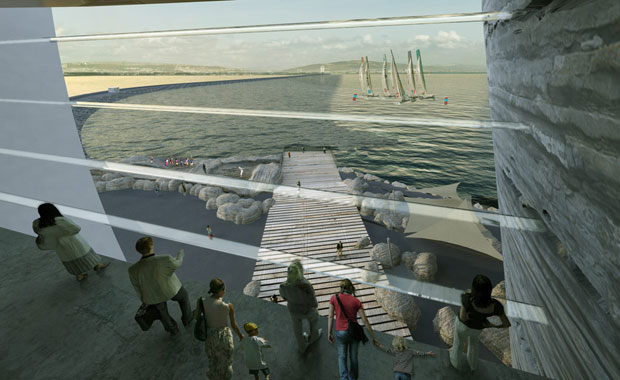 Swansea Offshore Tidal Lagoon Visitors Centre - Juice