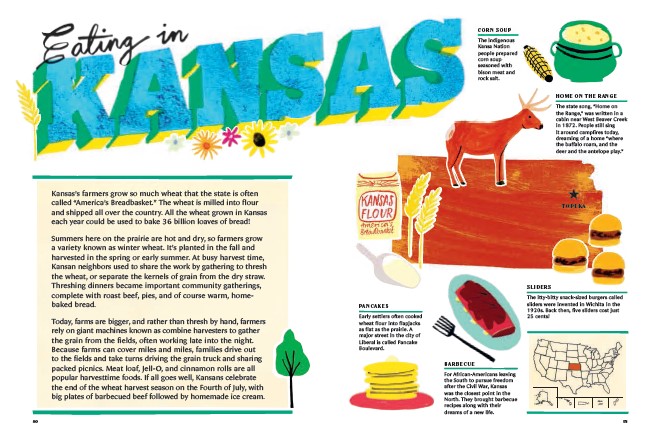 The Kansas pages from United Tastes of America