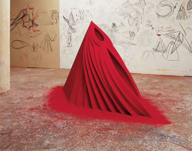 What is it with Anish Kapoor and Red?
