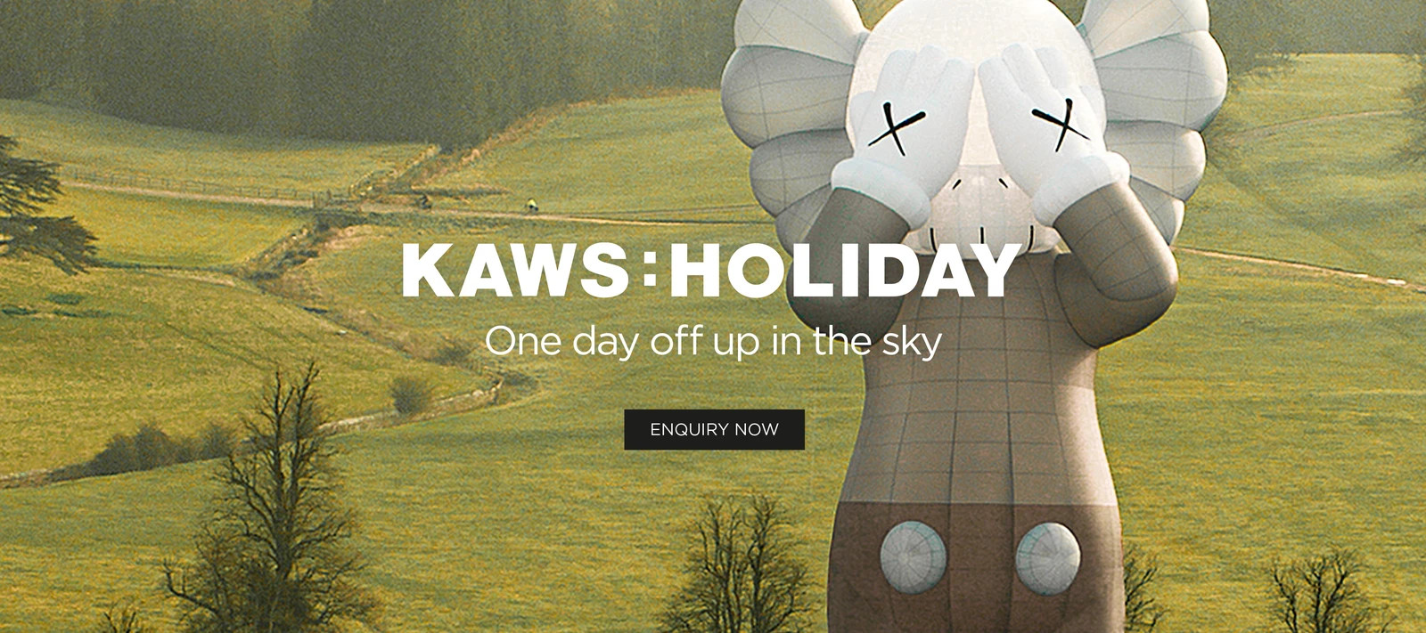 KAWS:HOLIDAY Announced in Seoul's Seokchon Lake