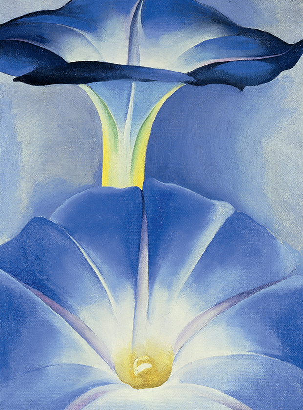 Blue Morning Glories (1935) by Georgia O'Keeffe