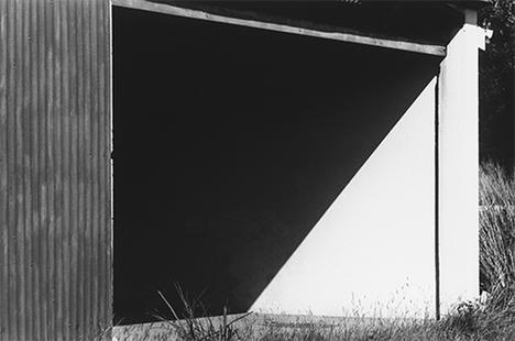 Hangar doorway, St. Barts,. 1977, by Ellsworth Kelly