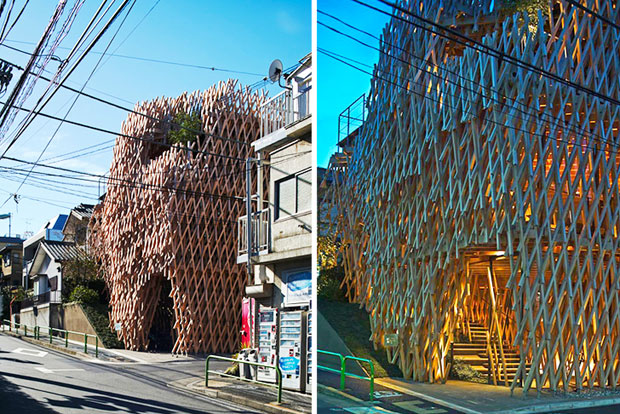 Sunny Hills cake shop, Tokyo - Kengo Kuma