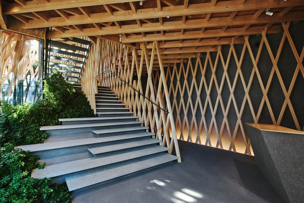 Sunny Hills cake shop, Tokyo - Kengo Kuma