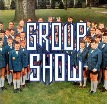 A promotional image for Erik Kessels' Group Show