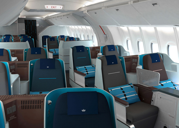 Hella Jongerius redesigns KLM Business Class
