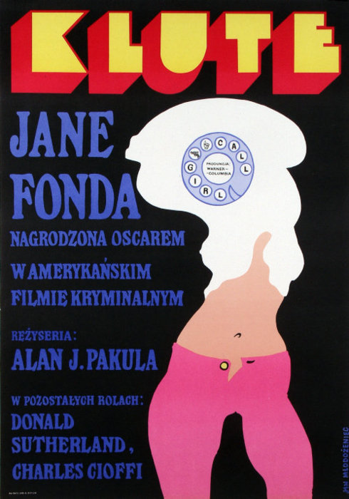 The Polish poster for Klute (1971)