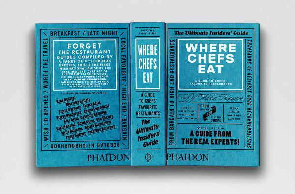 How a 1950s English telephone directory inspired the incredible design of Where Chefs Eat
