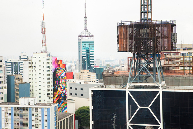 Oscar Niemeyer by Eduardo Kobra