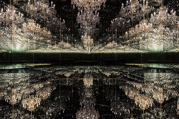 Yayoi Kusama Chandelier of Grief, 2016