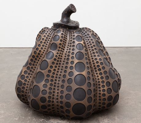 Yayoi Kusama - Pumpkin (S), 2013 Bronze 110 x 120 x 120 cm edition of 8 plus 2 artist's proofs #1/8 Courtesy Kusama Studio Inc., Ota Fine Arts, Tokyo / Singapore and Victoria Miro, London