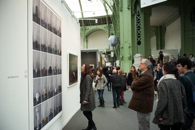 Joel's Big Cézanne at Howard Greenberg Gallery's stand, Paris Photo. Image courtesy of Joel and Maggie's blog.