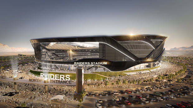 Manica Architecture's renderings for the proposed Las Vegas Raiders' stadium