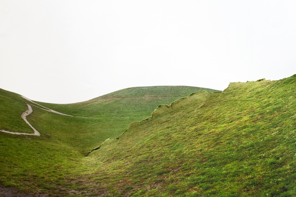 Response to print of Green Hill, Washington (2010) by Laura Plageman