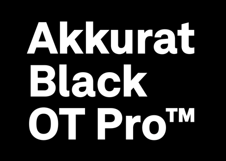 Preview of the new Akkurat Black (scheduled for early 2013)