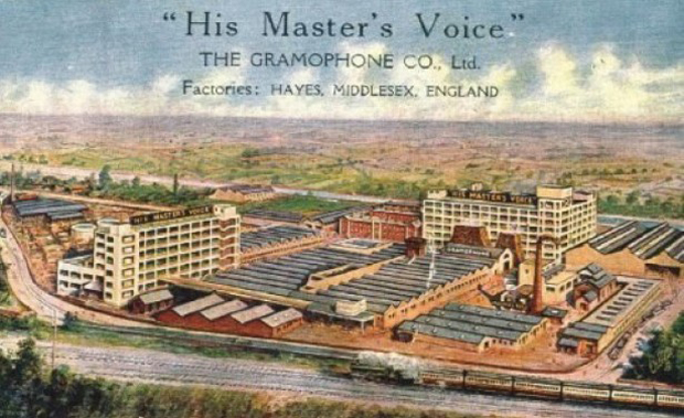Promotional material for EMI's Hayes plant, now reborn as the Old Vinyl Factory