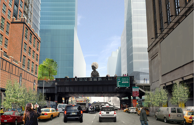 The High Line gets a London-style art plinth