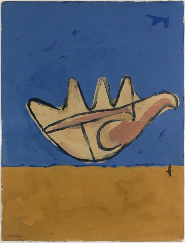 Le Mains Ouverte (1950) by Le Corbusier
