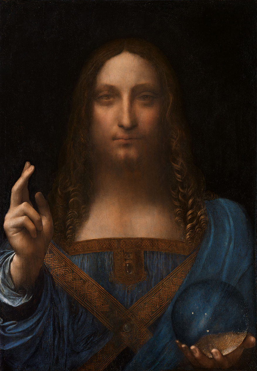 Salvator Mundi (c. 1500) by Leonardo da Vinci