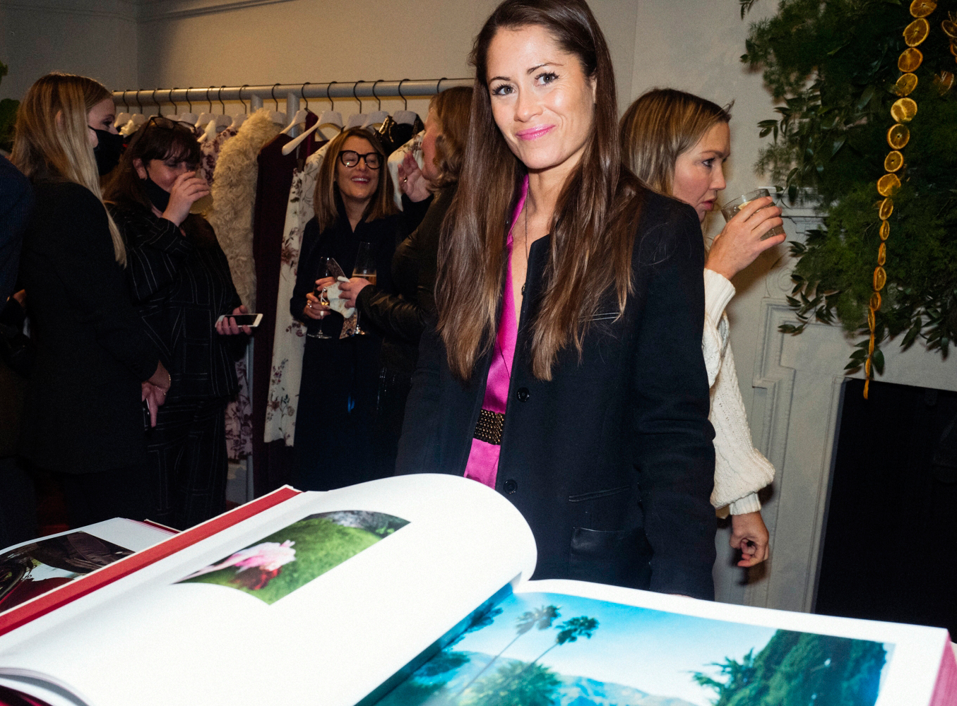 Lexi Bowes-Lyon at the Annie Leibovitz Wonderland book launch at MATCHESFASHION, 3 Carlos Place, London - photo by James D. Kelly