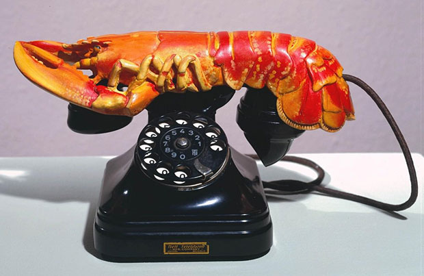 Lobster Telephone/ Aphrodisiac Telephone 1936 - Salvador Dali