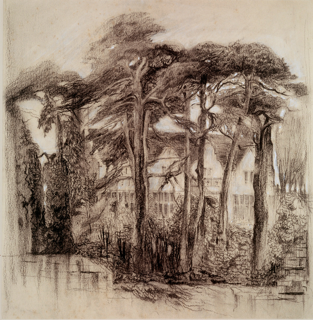 Louis Kahn, Gabled Manor, England 1928