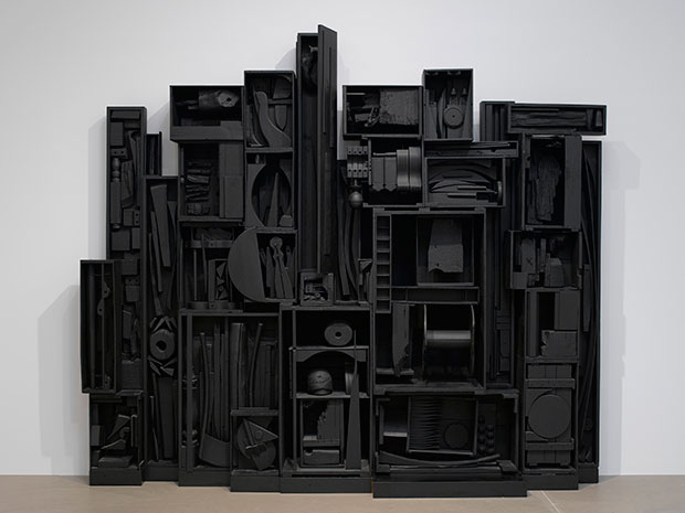 Louise Nevelson at Pace London installation shot - © 2016 Estate of Louise Nevelson/Artists Rights Society (ARS), New York