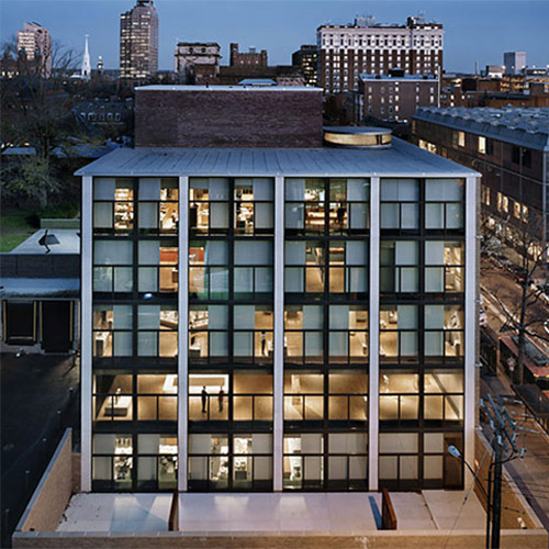 Yale University Art Gallery by Louis Kahn