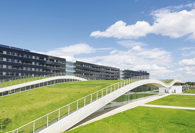 The Paris Est Scientific and Technical Centre by Pargade Architectes. Photo by Luc Boegly.