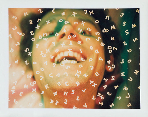 AutoPolaroid, 1969-71. Dye diffusion transfer print (Polaroid film), 3-3⁄8 x 4-1⁄4 inches (paper). © Lucas Samaras
