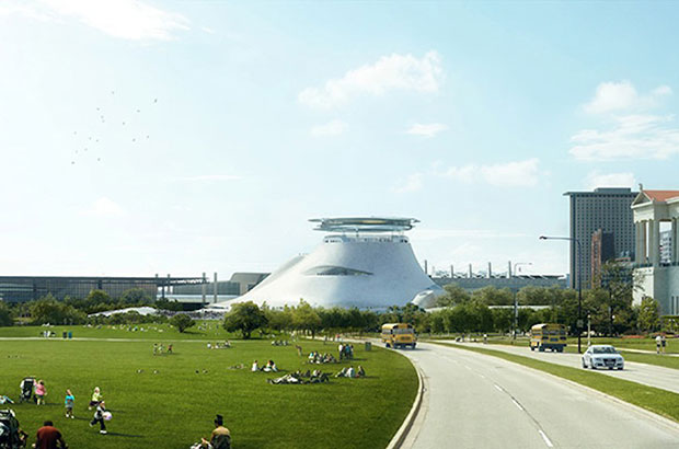 Lucas Museum of Narrative Art, Lake Michigan - MAD
