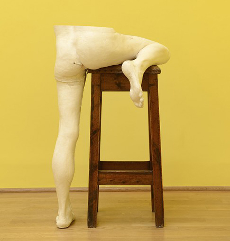 Me Bar Stool 2015 - Sarah Lucas. Photo by Cristiano Corte. www.britishcouncil.org/visualart