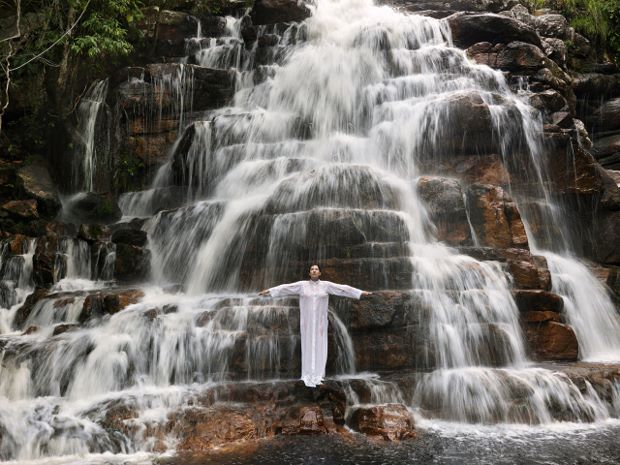 Places of Power, Waterfall (2013) by Marina Abramović, courtesy of Luciana Brito Galeria