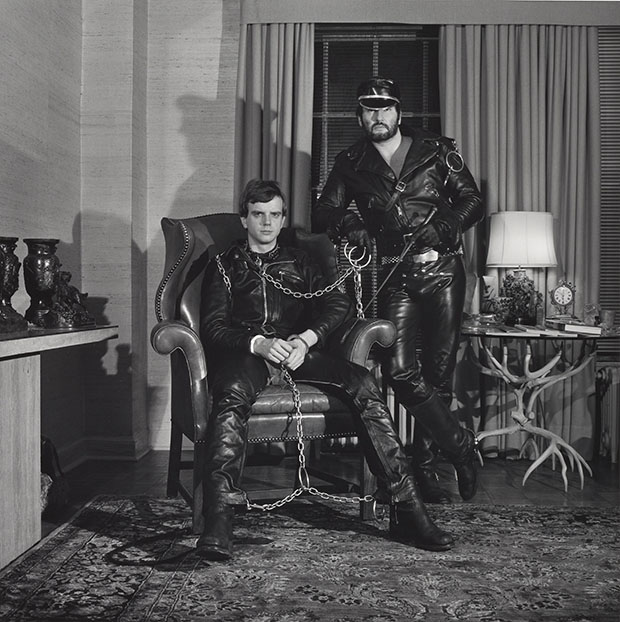 Brian Ridley and Lyle Heeter, 1979, by Robert Mapplethorpe. © Robert Mapplethorpe Foundation. Image courtesy of LACMA