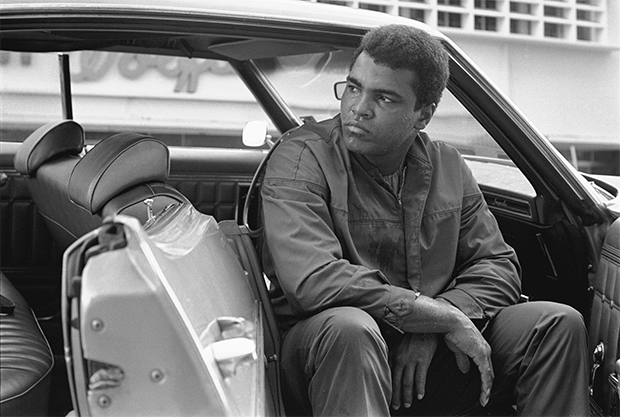 Muhammad Ali, April 1970, by Danny Lyon