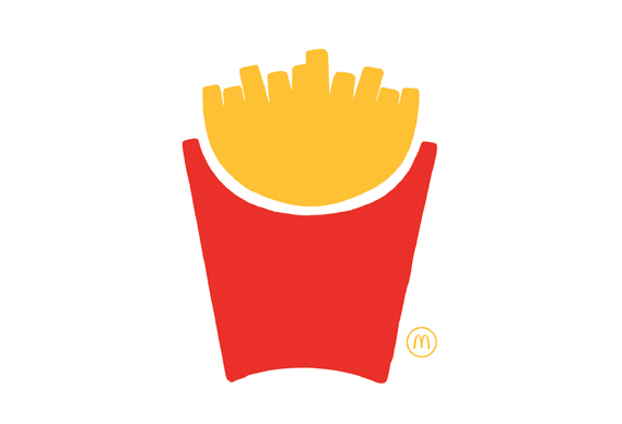TBWA Paris's pictogram campaign for McDonalds