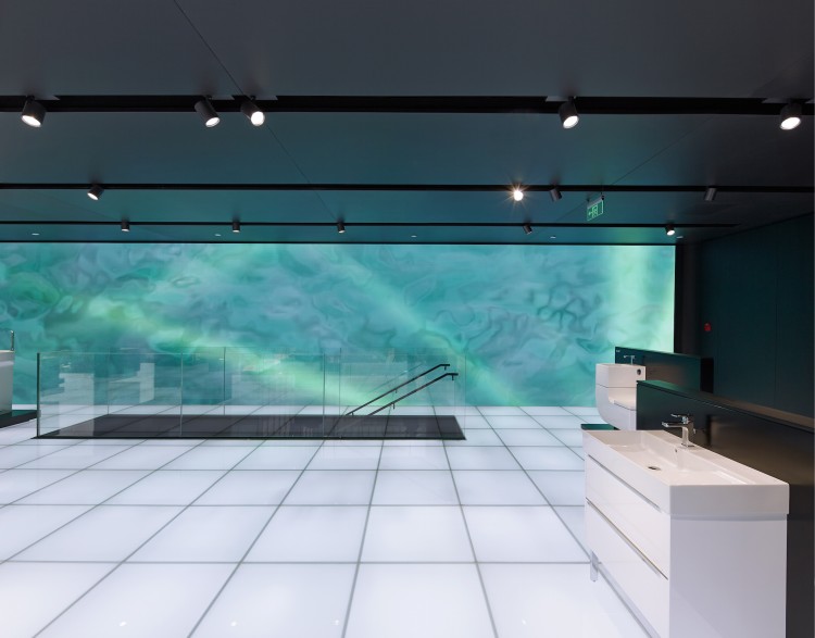 The Roca Beijing Gallery by MAD Architects. Image courtesy of MAD Architects